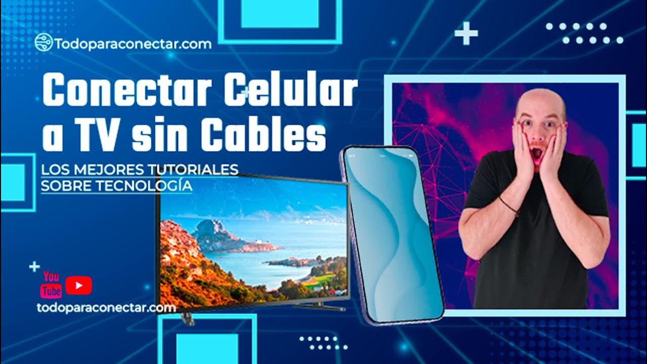 Conectar tu Teléfono CELULAR a TV SIN CABLES de forma Inalámbrica ️
