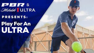 Play for an ULTRA: Pickleball | Presented by Michelob ULTRA