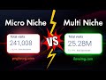 Micro Niche vs. Multi Niche Tool Website – What Should You Build? (Earning and Traffic Potential)