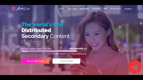 Asobimo Coin - Secondary Content Platform Using Blockchain Technology