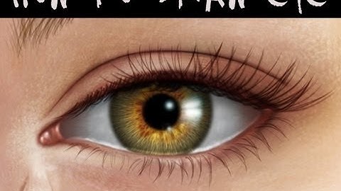 How To Paint A Realistic Eye In Photoshop | Photoshop Tutorials