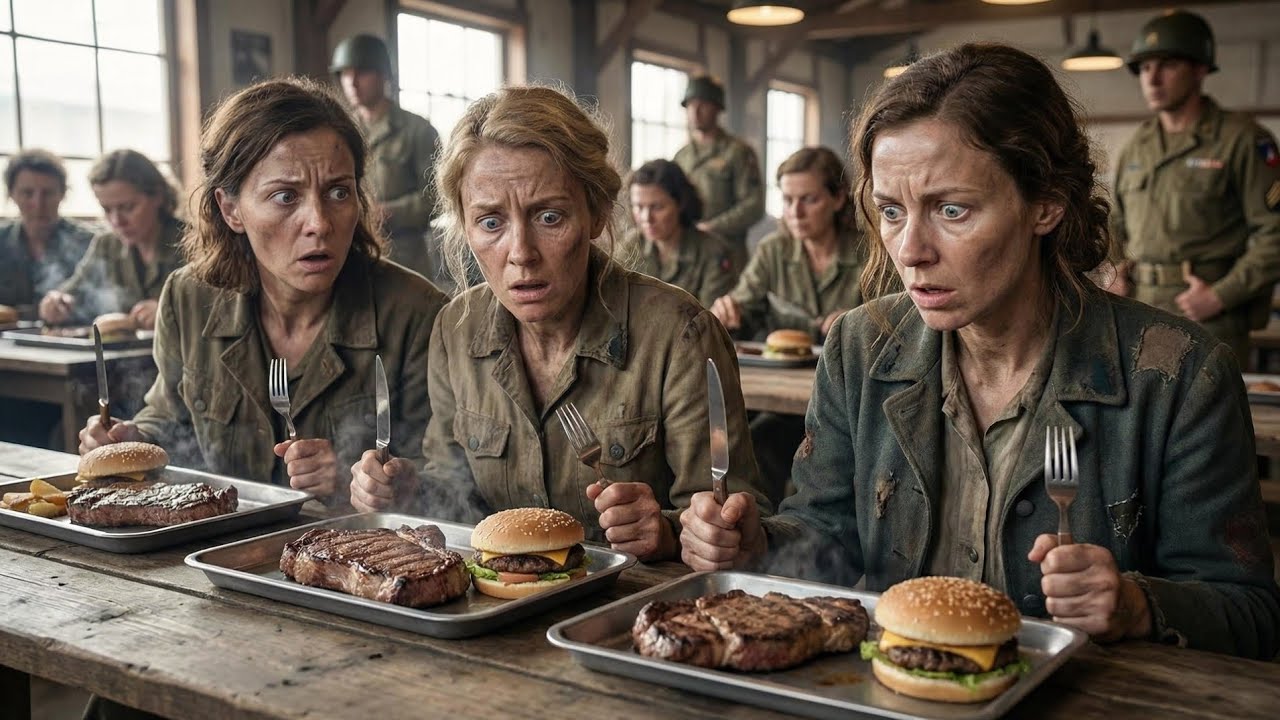 German Women POWs Couldn't Believe When They Ate With Fork And Knives In American POW Camps
