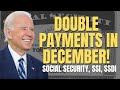 YES! DOUBLE PAYMENTS For These Social Security Beneficiaries in December | SSA, SSI, SSDI