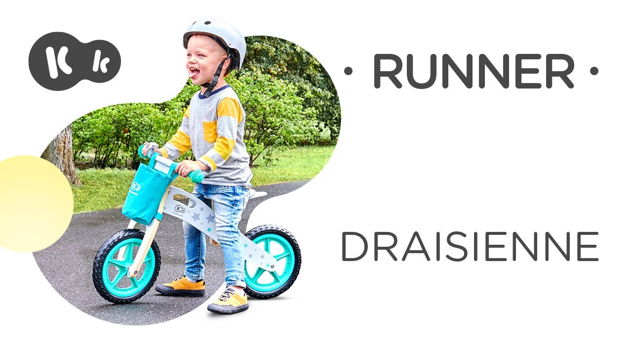 Draisienne Bois Kinderkraft Runner 2021 - Jaune (kinderkraft.fr
