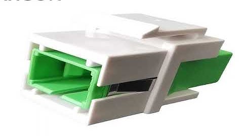 SC-SC APC Fiber Optic Connector Insert Keystone SC UPC Optical Single-Mode Adapter Coupler