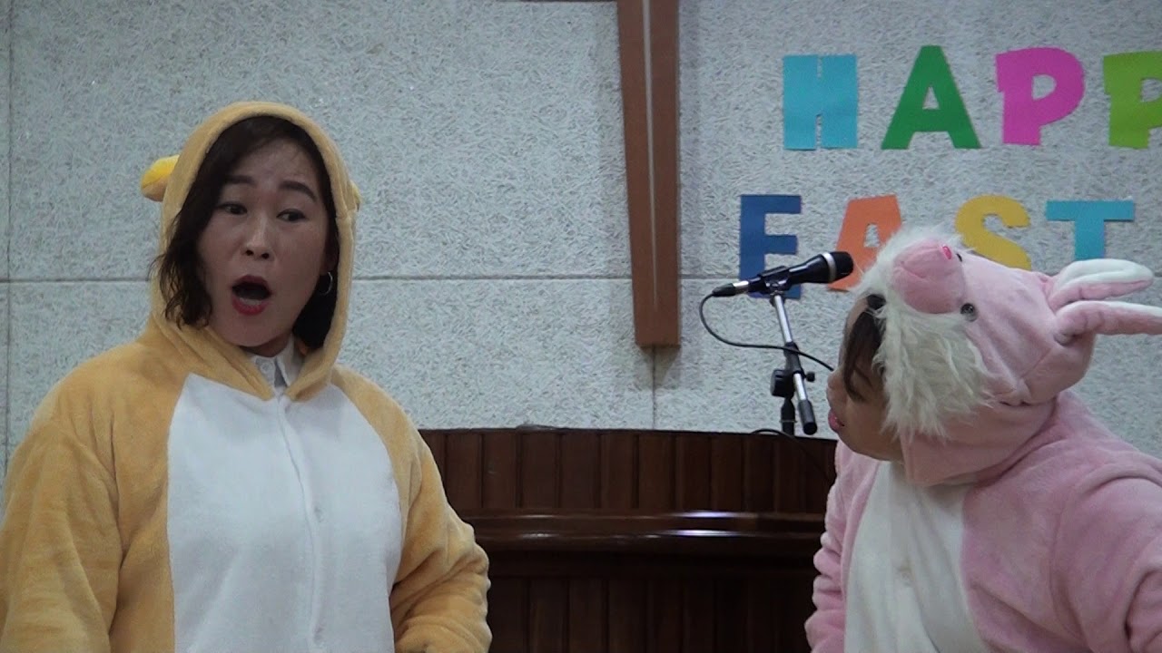 부활절 유치부 쌤 성극.완도성광교회.MV.106