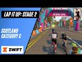 Lap it up stage 2  fighting for a podium on glasgow crit circuit reverse  category c