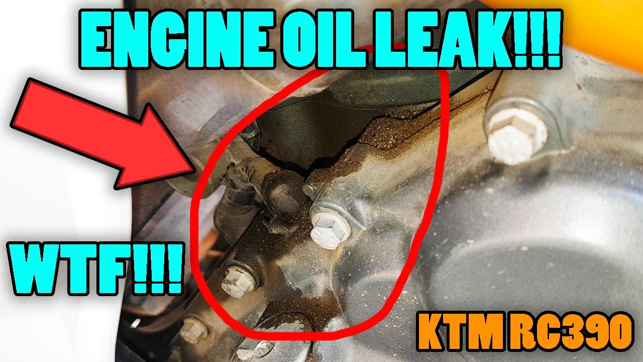 KTM RC 390 ENGINE OIL LEAK I'm starting to hate my bike Motovlog Nepal YouTube