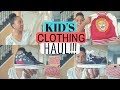 KIDS CLOTHING &amp; SHOE HAUL | LITTLE BOYS | 2017