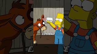 Bart decides to save his partner, the calf. #anime #animerecap #TheSimpsons