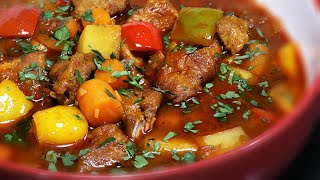 WĘGIERSKA ZUPA GULASZOWA👌HUNGARIAN GOULASH SOUP👌