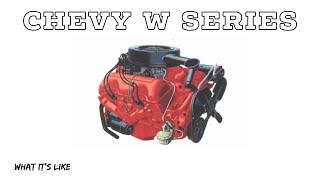 W series Chevy big block engine family