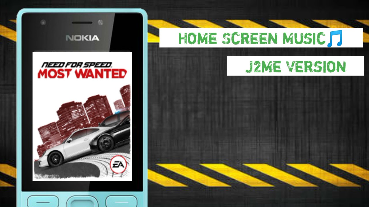 Need For Speed Most Wanted Home Screen Music || EA Games || Java Game || J2me Sounds