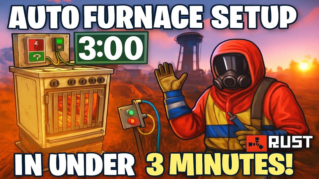 Rust Auto Electric Furnace Setup in UNDER 3 Minutes! - YouTube