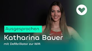 Mit einem Defibrillator zur WM | Genau das hat Stabhochspringerin Katharina Bauer geschafft