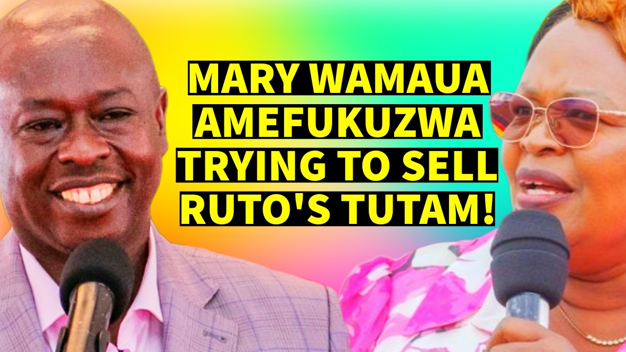MP WAMAUA MERCILESSLY HECKLED FOR MENTIONING RUTO IN MARAGUA