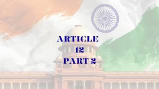 “Article 12 simplified — from local bodies to BCCI, the journey of Fundamental Rights ✨📖”
