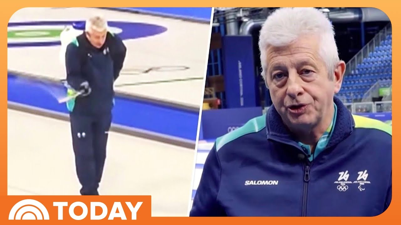 Ice Technician Explains Process of Preparing for Olympic Curling