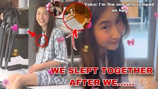 [FayeYoko] FAYE and YOKO SLEPT OVER AFTER THEIR SHOOT? - “We sleep on the same bed together after…”