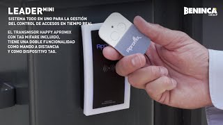 Apromix: Leader Mini, Acceso mediante Mando a Distancia