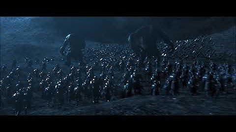 Lord of the Rings battle (Crowd simulation) | Houdini