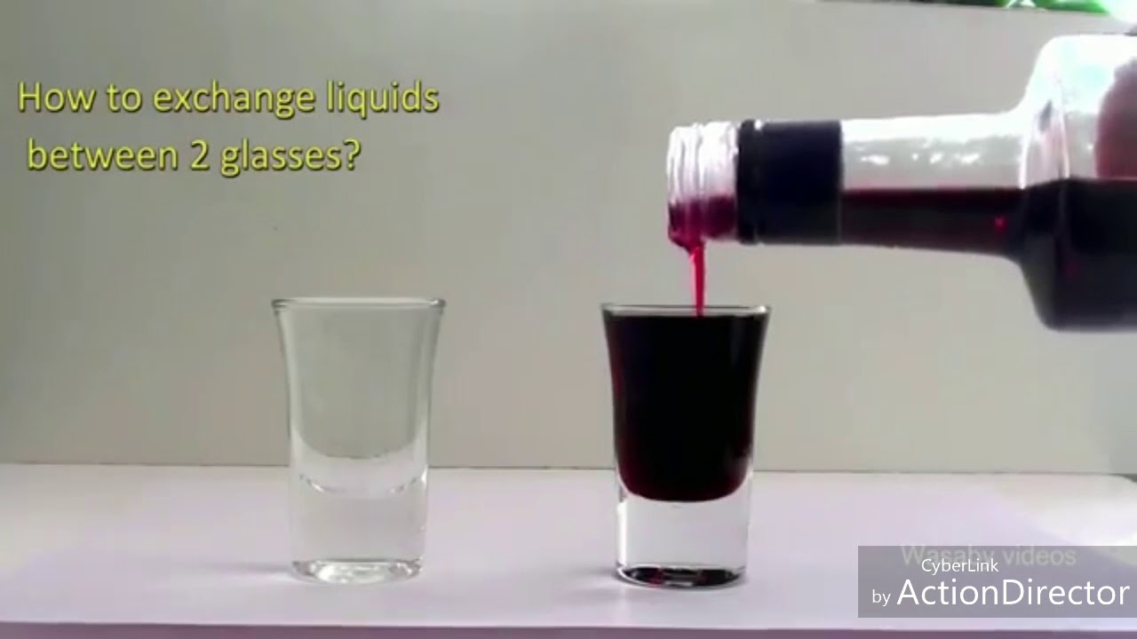 GolScience || Water Exchange Between Two Glasses