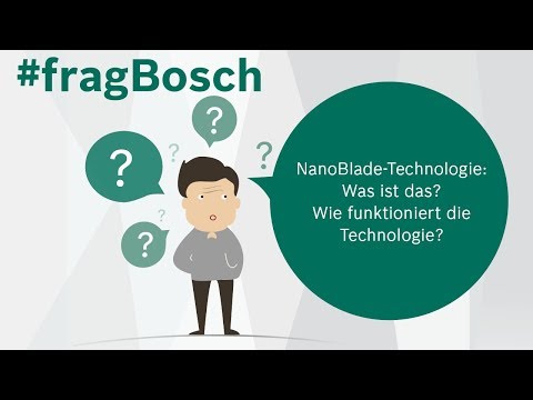 Was ist die NanoBlade-Technologie? Tutorial. #fragbosch