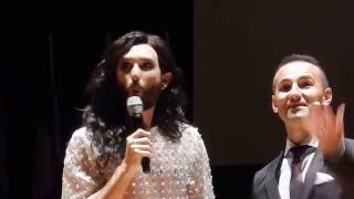 Conchita part 4 - Interview - Eurovision Gala Night Luxemburg