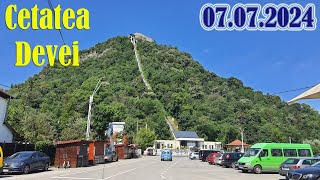 Urcare cu "Telecabina" la Cetatea Devei / 07 iulie 2024 screenshot 5