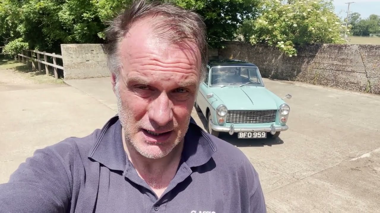 1961 Austin A40 Farina for sale walkaround + starting, idling