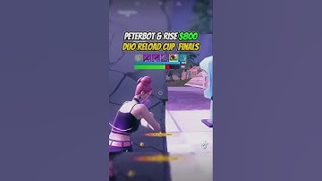 Peterbot And Rise £800 Reload Cup