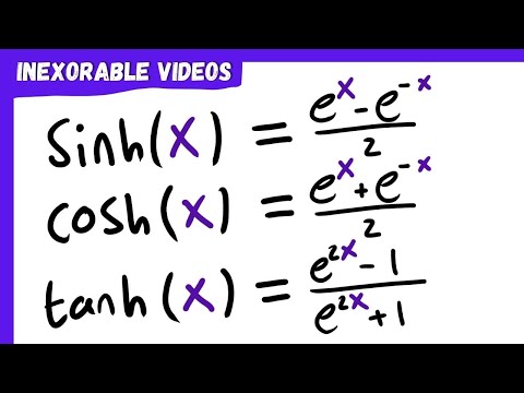 Introduction to Hyperbolic Functions: sinh(x), cosh(x), and tanh(x) | Hyperbolic Functions