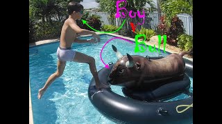 Pool Games: Bull Jumping & Impossible Marco Polo