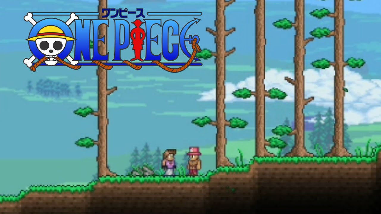 We played a Terraria One Piece Mod and it was Amazing (One Piece Terraria  Mod) 