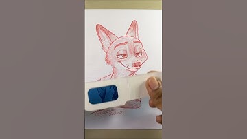 Wait for Judy Hopps from Zootopia 2 😍♥️#shorts #zootopia #art