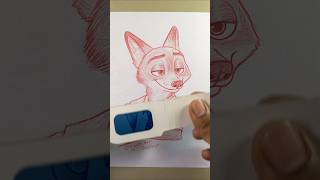 Wait for Judy Hopps from Zootopia 2 😍♥️#shorts #zootopia #art
