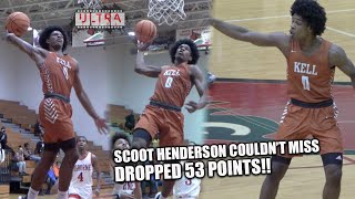 Scoot Henderson DROPPED 53 PONITS!! | HE COULDN'T MISS