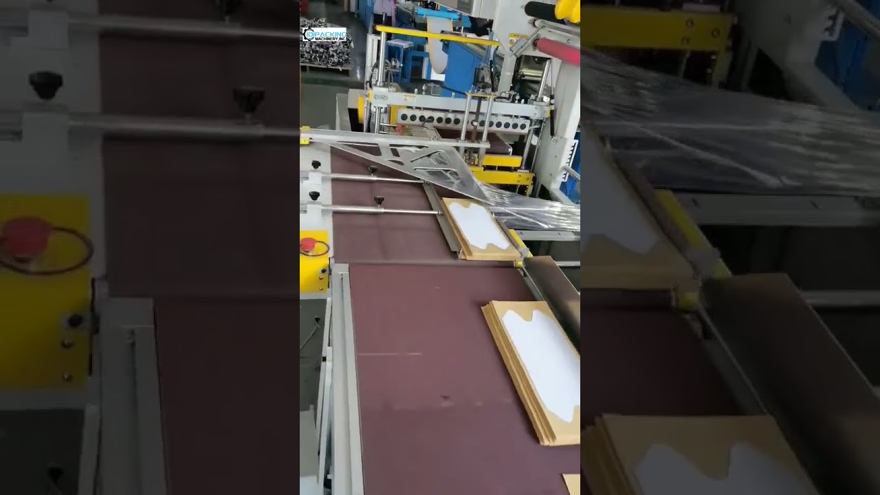 Auto onderdelen auto onderdelen automatische L type film wrapping krimpende verzegelende verpakkings