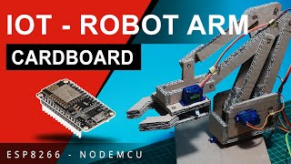 How To Make Robot Arm Nodemcu Esp8266 Access Point Iot Project
