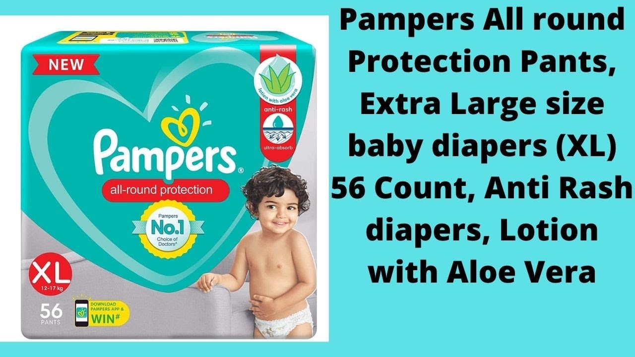 Buy Pampers Diaper Pants - X-Large Online at Best Price of Rs 1665.3 -  bigbasket