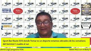 Balon Nica con el Boby Fajardo Programa 1106 Viernes 1 dr Mayo del 2026