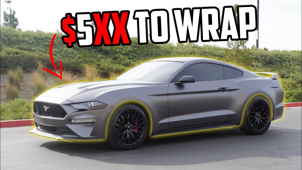 How Much Does It Cost To Wrap A Mustang