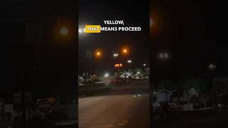 WHAT TO DO WHEN AN INTERSECTION IS IN FLASH!!! #shorts #drivinglessons #subscribe