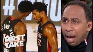 FIRST TAKE | Stephen A UNBELIEVABLE Miami Heat big fall to Orlando Magic, Jimmy Butler 19-pt