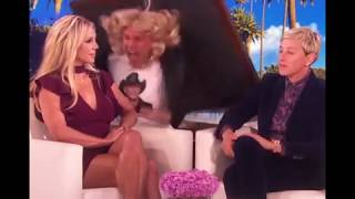 Ellen fails to scare Britney Spears