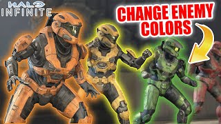 HOW TO CHANGE ENEMY AND FRIENDLY COLORS IN HALO INFINITE SETTINGS