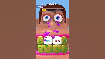 Teeth Runner 🍭💖 New Level Gameplay Android, iOS