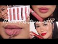 Loreal paris infallible matte resistance 16h liquid lipstick light to medium skin tone lip swatches