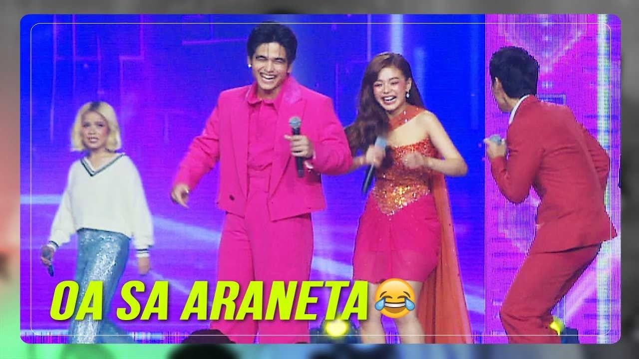 'OA!' Klarisse sinita ang 'love team' paandar ng WillCa, DustBia sa Araneta | ABS-CBN News