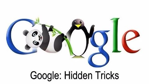 Top 5 Google Tricks You MUST Try! 2017| google gravity, Google pond |